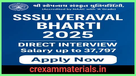 Somnath University Recruitment 2025